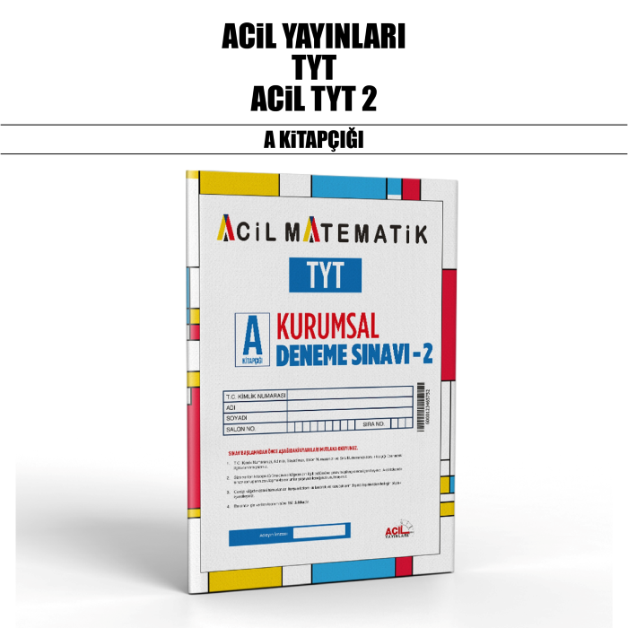 ACİL YAYIN TYT SNV 2-A - 2025-26